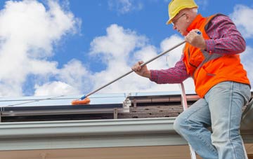 Shoreham Beach soft wash roof cleaning